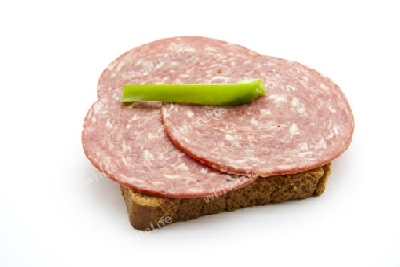 Salami mit Paprika