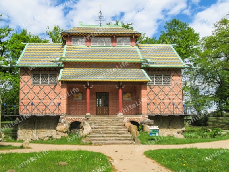 Chinesisches Teehaus im Schlosspark Oranienbaum