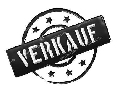 VERKAUF - Zeichen, Symbol im Retro Stil fuer Praesentationen, Prospekte, Internet, ...