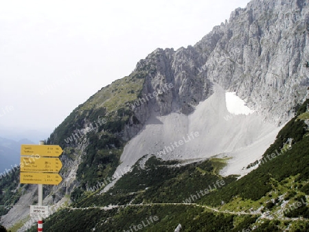 Leichter Wanderweg am Wilden Kaiser