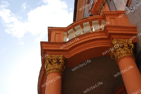 Balkon am Barockschloss Ettlingen