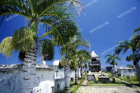 the Cimetiere Marin of  the Town St. Paul on the Island of La Reunion in the Indian Ocean in Africa.