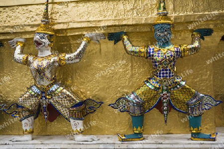 Figuren im Wat Phra Keo