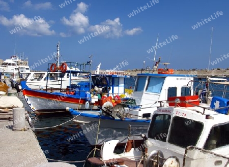 Boote im Hafen von Ierapetra