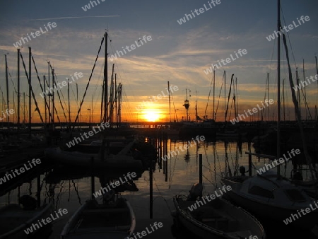 Sonnenuntergang an der Ostsee