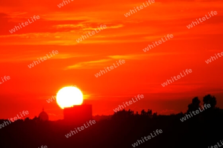 Sonnenuntergang in Potsdam