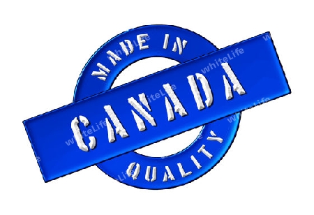 Made in Canada - Quality seal for your website, web, presentation