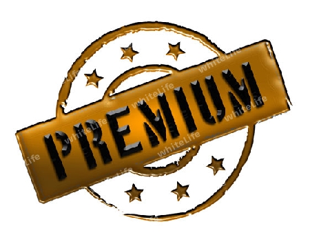 Sign and stamp for your presentation, for websites and many more named PREMIUM