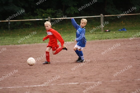 Kinderfu?ballspiel