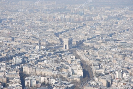 Paris vom Eiffelturm