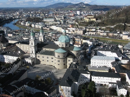 Salzburg, Blick vom Festungsberg