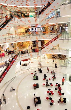 Das Shopping Center Central World Plaza beim Siam Square im Zentrum von Bangkok der Hauptstadt von Thailand in Suedostasien.