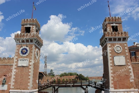 Historisches Arsenal in Venedig, Ingresso di terra