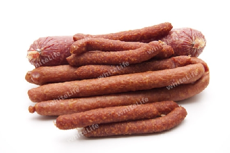 Pfefferbeisser mit Knoblauchsalami