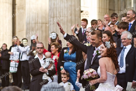 Occupied London meets wedding