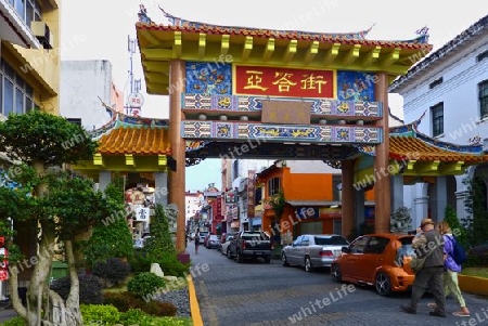 Malaysia - Borneo - Chinatown, Eingangstor