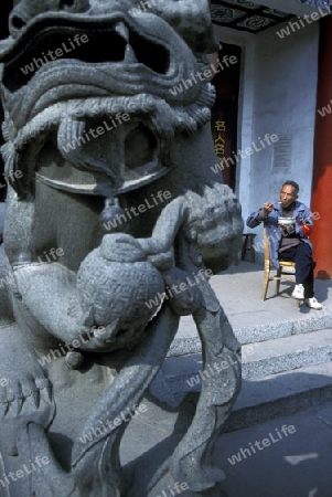 a temple in the city of Nanchang in the provinz Jiangxi in central China.