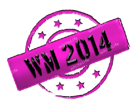 Sign, symbol, stamp or icon for your presentation, for websites and many more named WM 2014