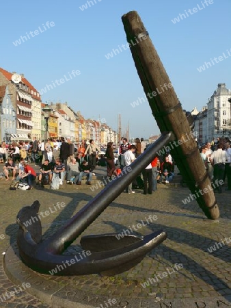 Anker im Nyhavn, Kopenhagen