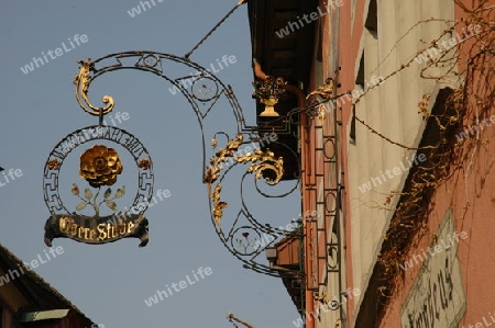 Wirtshausschild in Stein am Rhein