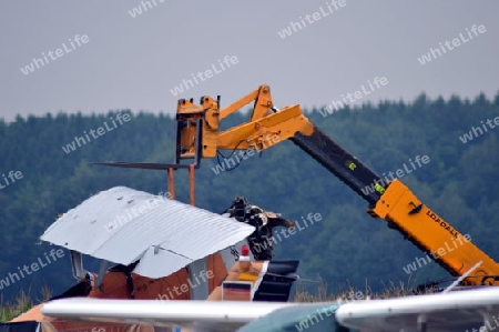 Flugzeugbergung Tannheim 24.08.13