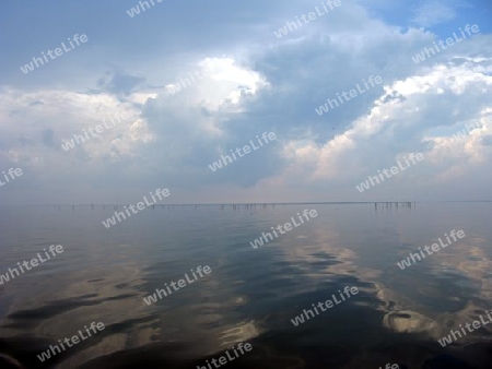 Wasser und  Wolken. Stettiner Haff