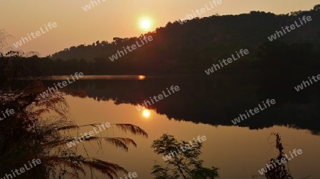 Phuket sonnenaufgang am See