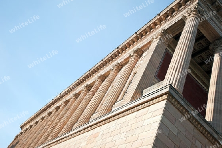 Berlin Museumsinsel ? Alte Nationalgalerie - Seitenansicht