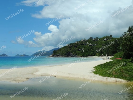 Seychellen Strand Meer Indischer Ozean