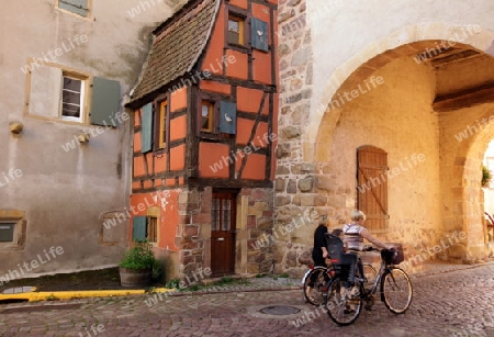  the Village of Turckheim in the province of Alsace in France in Europe