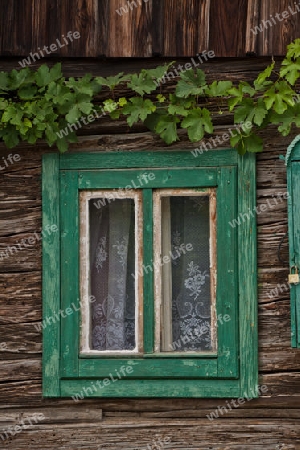 Historisches Holzhaus Mittelslowakei 