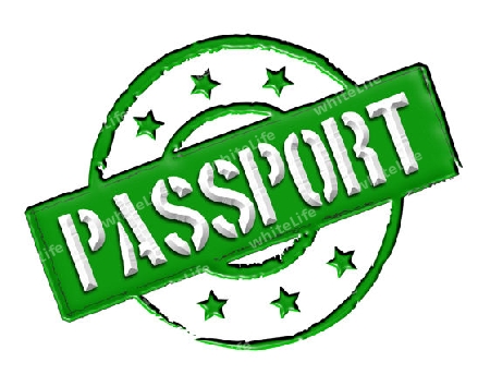 Sign and stamp named "PASSPORT" for your presentation