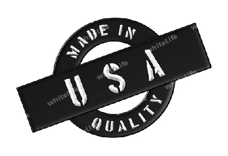 Made in America - Quality seal for your website, web, presentation