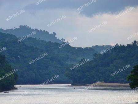 Malaysia, Borneo - Rajang River