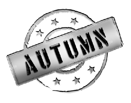 Sign and stamp for your presentation, for websites and many more named AUTUMN