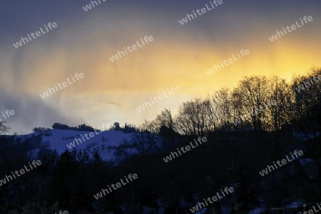 Abendstimmung Holderch?ppeli