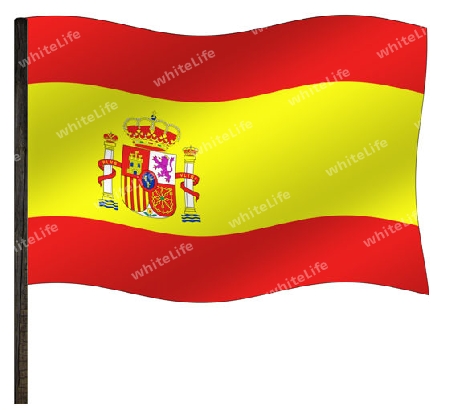 Fahne Spanien