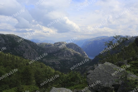 Weg zum Preikestolen