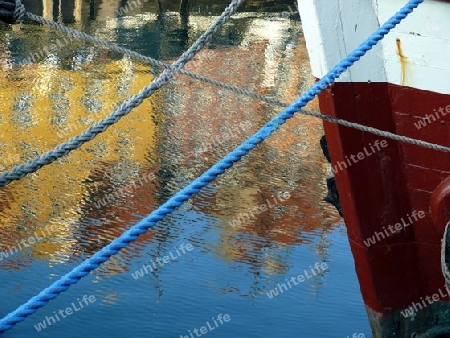 Spiegelung im Nyhavn