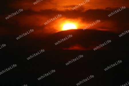 Sonnenuntergang in Potsdam