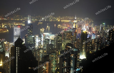 The City Centre of Hong Kong in the south of China in Asia.