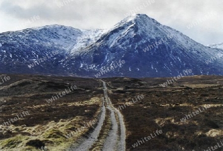 Weg durchs Rannoch Moor