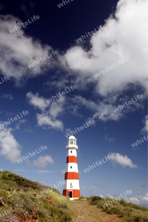 Suedamerika, Karibik, Venezuela, Isla Margarita, Pedro Gonzalez, Playa Pedro Gonzalez, Leuchtturm, Turm, Wetter, Wolken, Idylle, Landschaft, Architektur