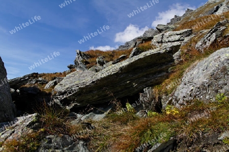 Hochgebirgslandschaft in der Grossglocknergruppe, Nationalpark Hohe Tauern, Austria