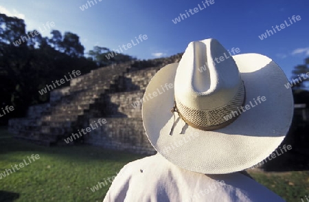 The Ruins of Copan in Honduras in Central America,