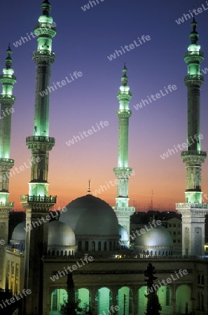 Die Moschee Al Taoheid in Aleppo im Norden von Syrien im Mittleren Osten in Arabien.
