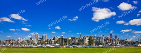 Skyline of Sydney New South Wales Australia