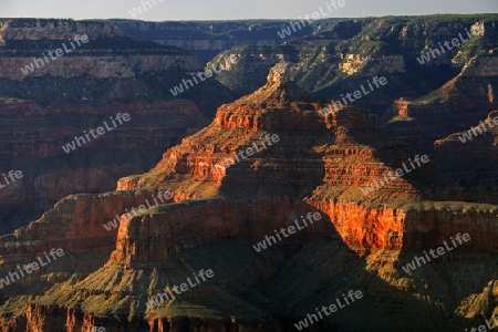 Sonnenuntergang Yavapai Point, Grand Canyon South Rim, Sued Rand, Arizona, Suedwesten, USA