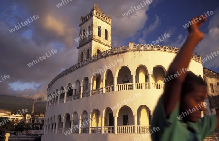 the mosque in the city of Moroni in the Island of  Comoros in the Indian Ocean in Africa   