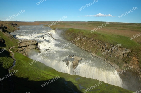 Gullfoss Wasserfall